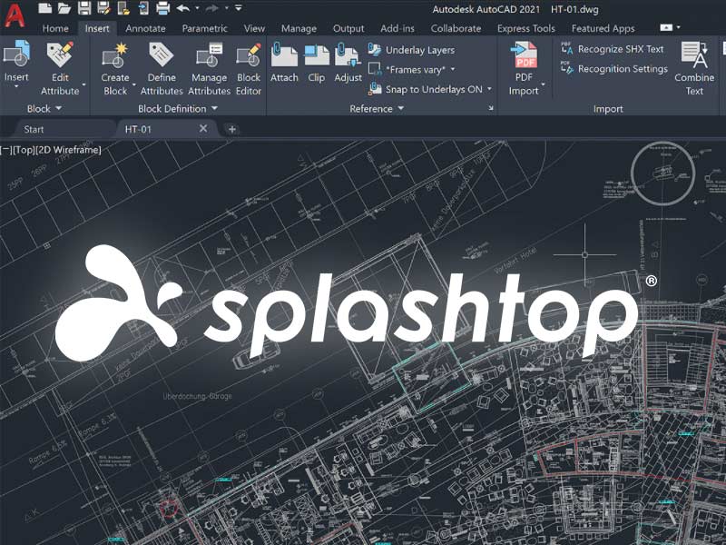 Use AutoCAD via Remote Desktop with Splashtop