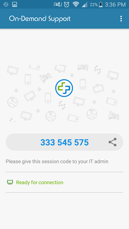 Splashtop SOS aplicación de usuario de Android