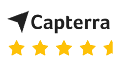Capterra 4.5 stars image