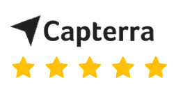 Capterra 5 stars image