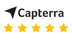 Capterra 5 stars image