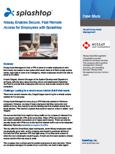 Estudio de caso de Nissay