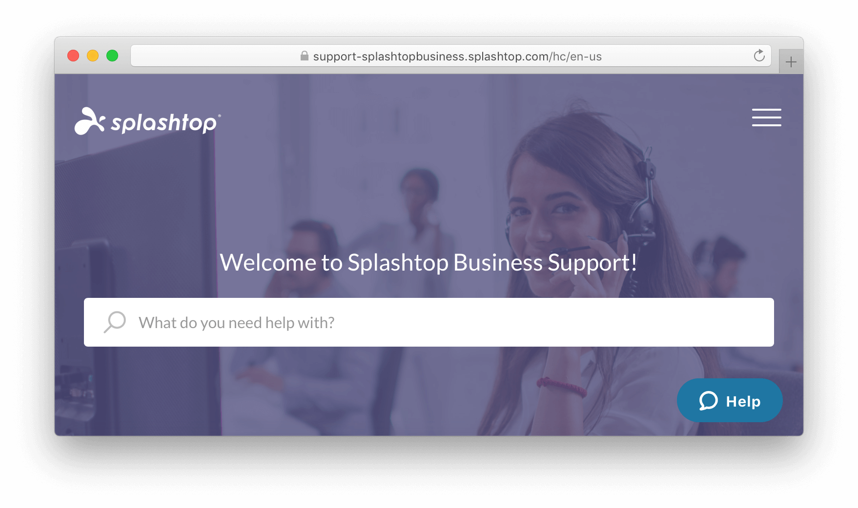 Splashtop-Unterstützung für Unternehmen