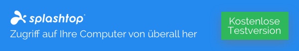 Banner zur kostenlosen Testversion auf dem Blog unten