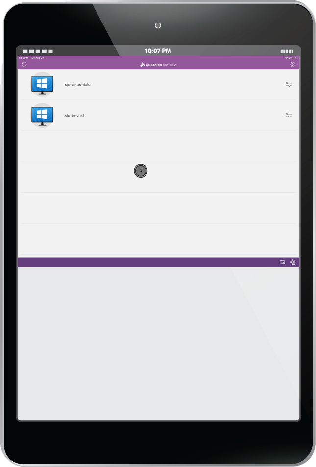 Splashtop Remote Desktop Software for iPad