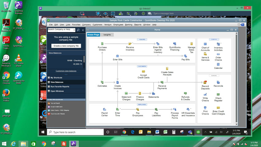 remote access quickbooks with splashtop