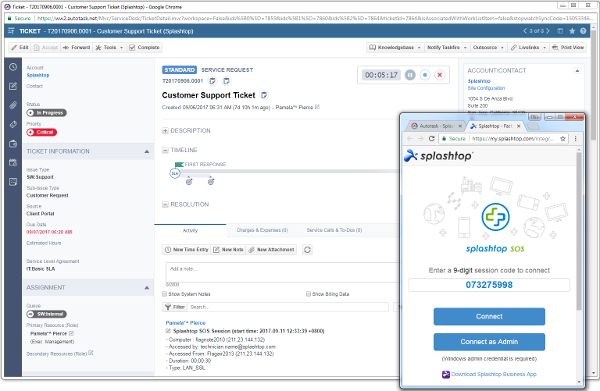 Splashtop Expands Remote Access Integration With Autotask