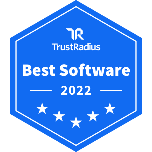 Premio Lista dei Migliori Software TrustRadius 2022