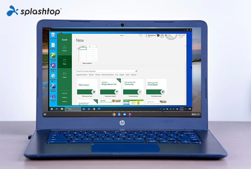 Use Excel On A Chromebook Splashtop Remote Access